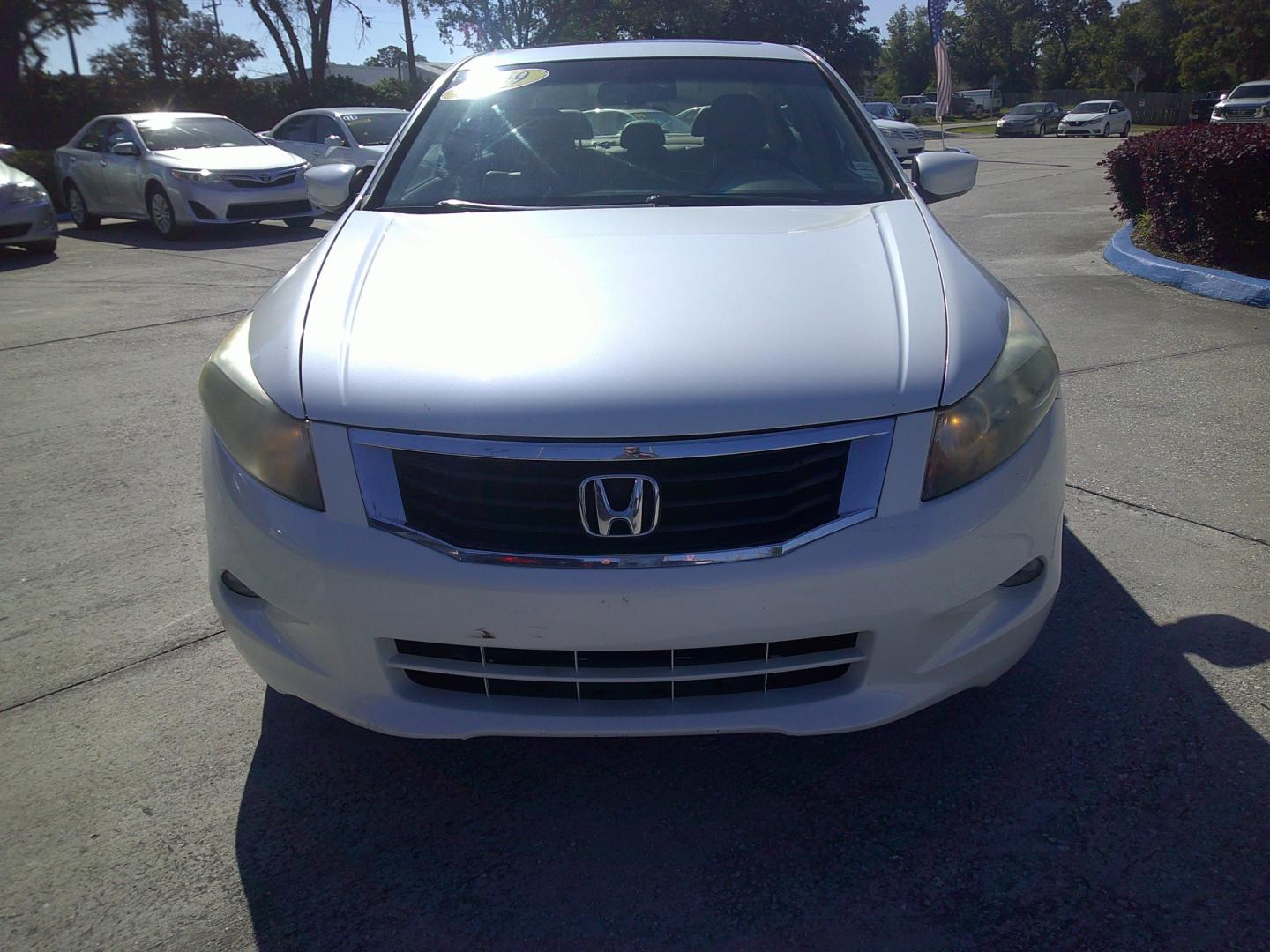 2009 WHITE HONDA ACCORD EX-L (1HGCP36859A) , located at 390 Hansen Avenue, Orange Park, FL, 32065, (904) 276-7933, 30.130497, -81.787529 - Photo#0